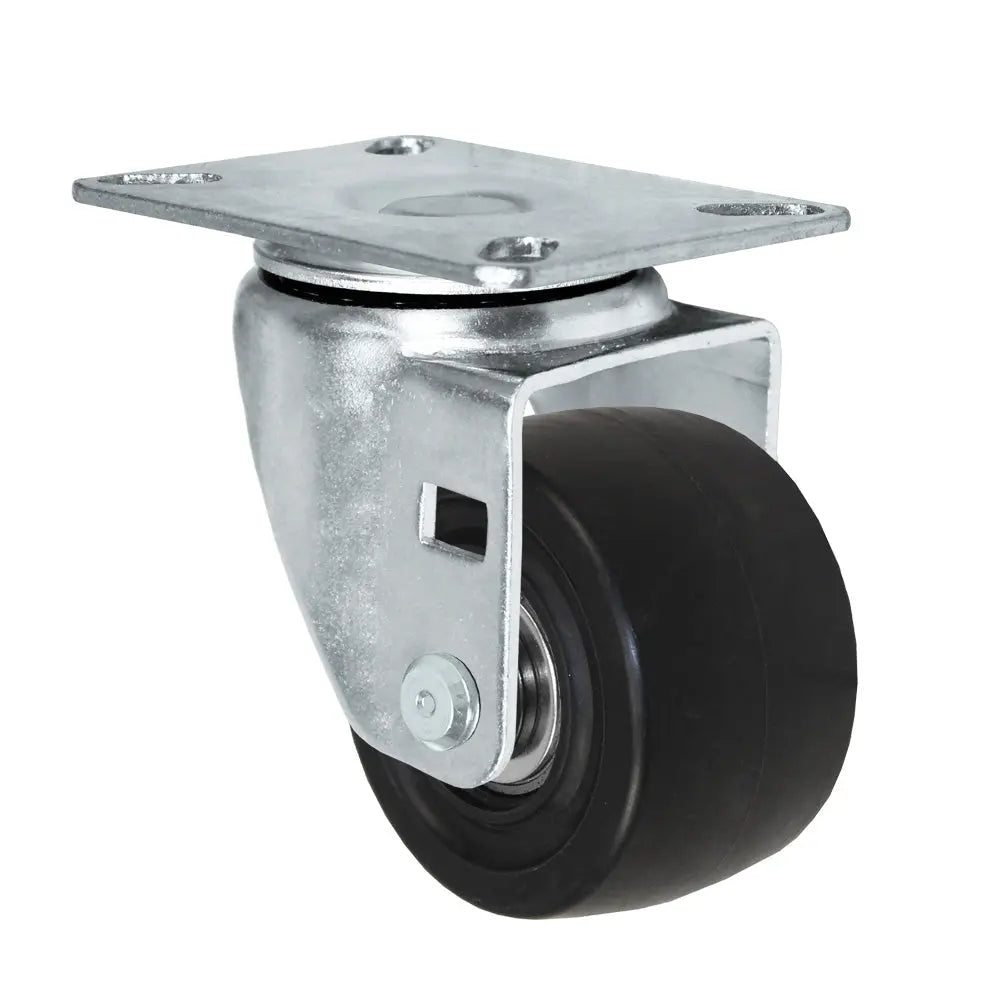 Durastar Medium Heavy Duty 04 Series - 3" x 1-13/16" Glass-filled Nylon Swivel Caster - 700 lb Capacity, Choose Top Plate Option Durastar