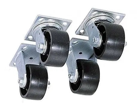 JOBOX JOBSITE 4" Casters - Set of 4 - 1-320990 CasterHQ