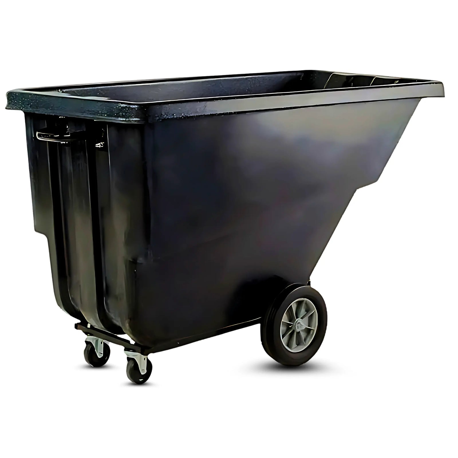 1 Cubic Yard Tilt Truck – 1,200 lbs Capacity | Industrial-Grade, USA-Made CasterHQ