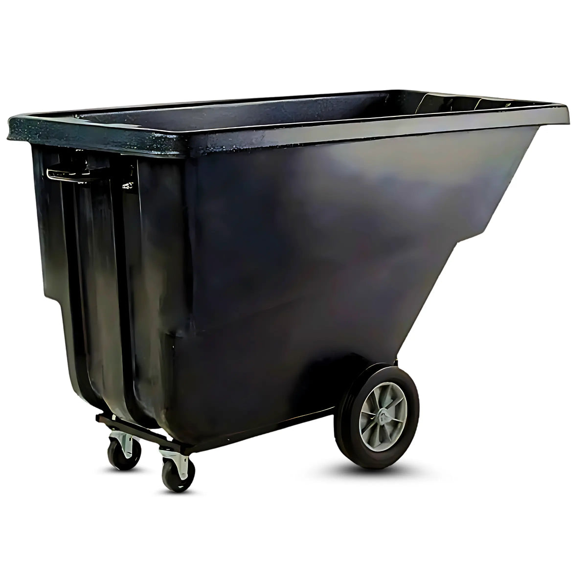 1 Cubic Yard Tilt Truck – 1,200 lbs Capacity | Industrial-Grade, USA-Made CasterHQ