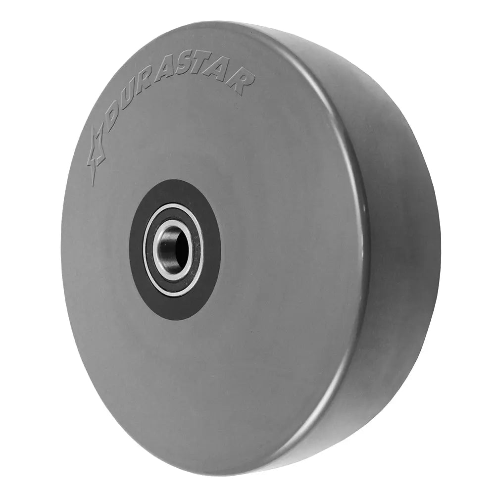 Durastar 10" x 2-1/2" Heavy Duty Solid Polyurethane on Glass-filled Nylon Wheel, 2600 lbs Capacity and 6205 Precision Ball Bearing -  | CasterHQ