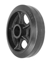 10" x 2-1/2" Rubber on Steel Industrial Replacement Wheel – 1000 lb | CasterHQ