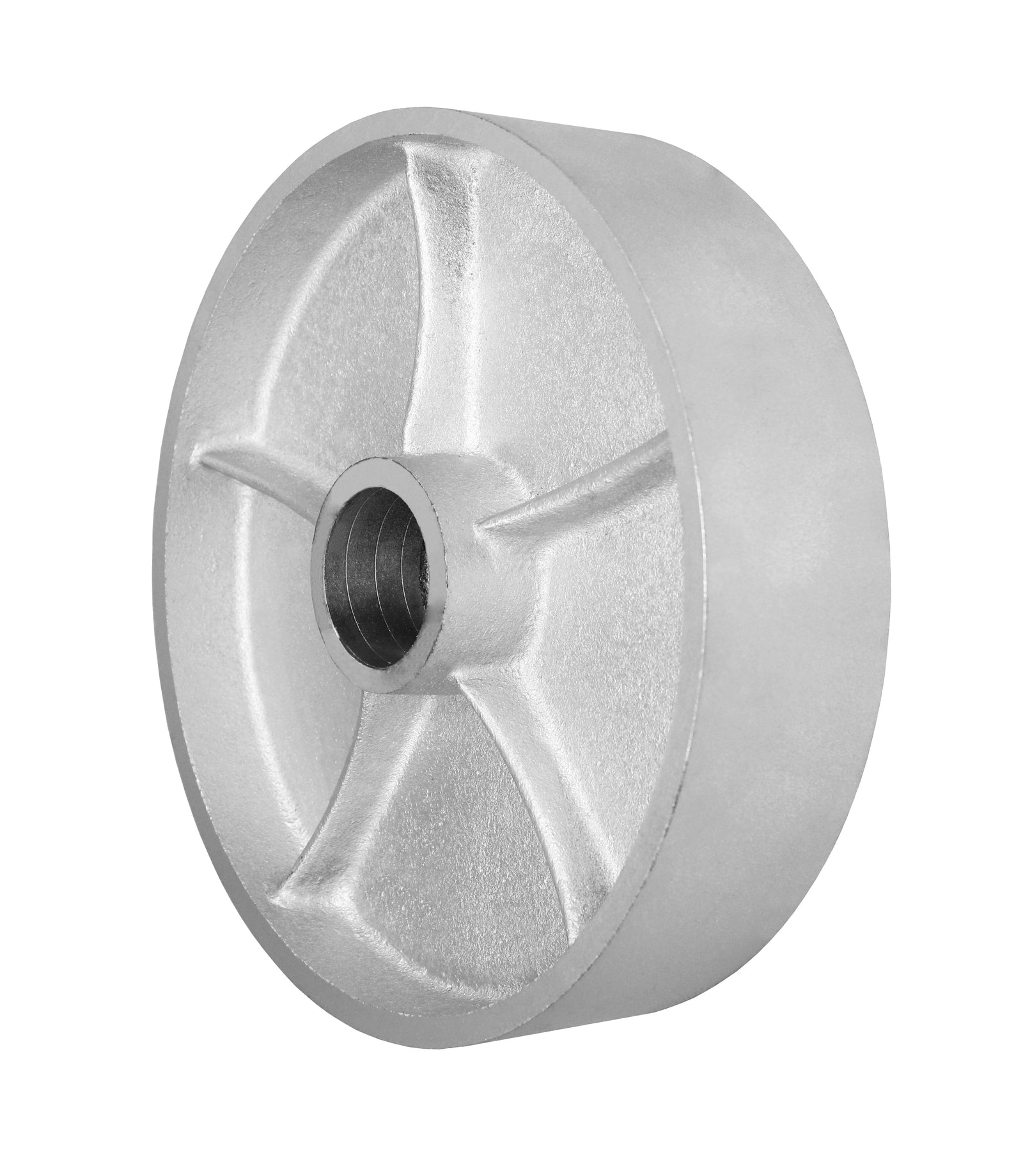 Durastar 10" x 2-1/2" Semi-Steel Wheel, 2000 lbs Capacity and 1-15/16" Plain Bore Durastar