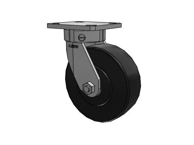 Albion Casters Kingpinless 6x2 Trionix Nylon Swivel Caster - 110NX06228S | Heavy-Duty 4x4.5 Plate | Industrial Strength & Durability Albion-Casters