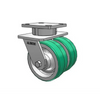 Dual Wheel Kingpinless Caster 5