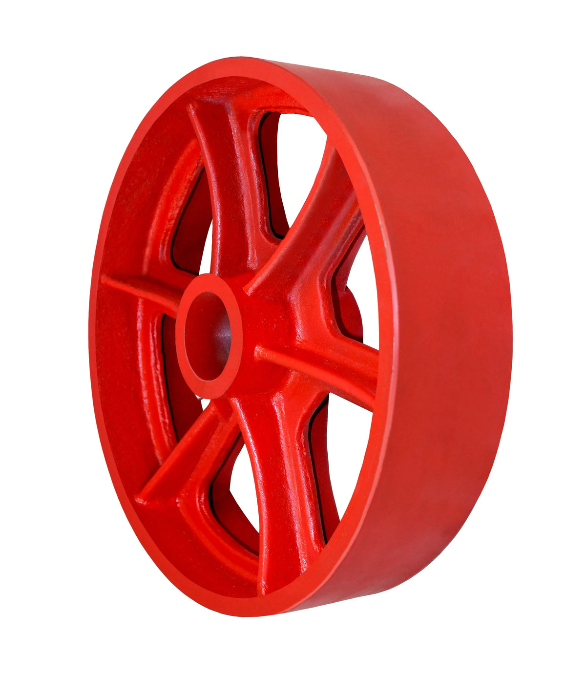 Durastar 12" x 3" Ductile Steel Wheel, 7000 lbs Capacity and 1-15/16" Plain Bore -  | CasterHQ