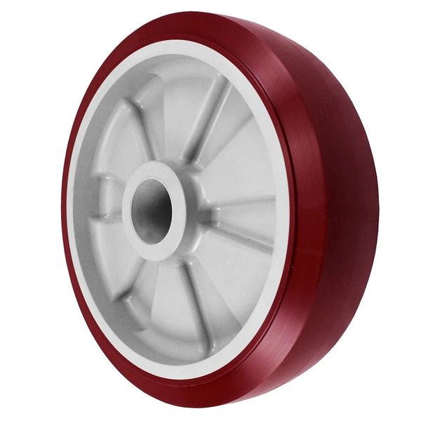 Durastar 12" x 3" DURATOUGH Hi-Tech â€šÃ„Ã¶âˆšÃ‘âˆšÂ£â€šÃ„Ã¶âˆšÃ‘âˆšÂ£Polyurethane on Polyolefin Wheel, 1800 lbs Capacity and 1-15/16" Plain Bore CasterHQ
