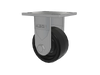 Albion Casters 4" x 2" USA-Made Rigid Caster with Phenolic Wheel & 4" x 4.5" Top Plate - Heavy-Duty Performance for Industrial Use Albion-Casters