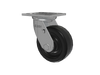 Albion Casters 5" x 2" Swivel Caster - USA-Made Phenolic Wheel with 4" x 4-1/2" Top Plate - Heavy-Duty Industrial Caster - Model 16TM05201S Albion-Casters