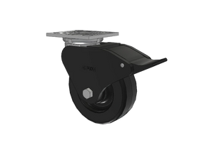 Albion 16TM06201STHS60 6" x 2" Phenolic Total Lock Caster