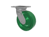 Albion Casters 6x2 USA-Made Swivel Caster with Solid Polyurethane Wheel & 4x4.5 Top Plate - High-Durability, Smooth Operation, Industrial Caster - Model 16XI06202S Albion-Casters