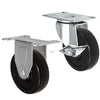Rubbermaid Commercial 1997371 Heavy Duty Utility Cart Replacement Casters, 5" (Pack of 4) -  | CasterHQ