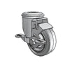 Colson Casters 3.5" x 1.25" Performa Ball Bearing Top-Lock Caster with 1/2" Hollow Rivet - SKU: 2.03250.445 BRK1 | Durable, Smooth Mobility for Industrial & Commercial Applications colson-header