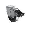 3.5"x1.25" Polyolefin Swivel Caster with Delrin Bearing, Total Lock, and 230 lb Load Capacity colson-header1