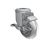 Colson Casters 3.5" x 1.3125" Performa Delrin Bearing Top-Lock Caster with 1/2" Hollow Rivet - SKU: 2.03250.561 BRK1 - Durable, Heavy-Duty Industrial Caster for Smooth Mobility and Reliable Performance colson-header