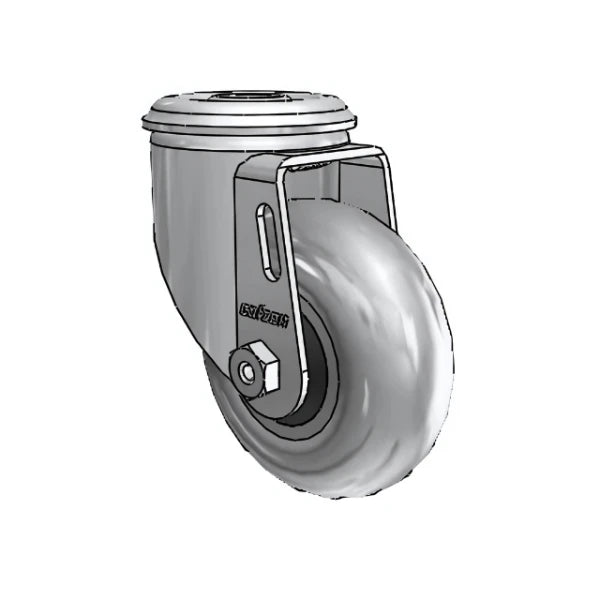 Colson Casters 3.5" x 1.3125" Conductive Performa Caster with 1/2" Hollow Rivet - SKU: 2.03250.565 COND | Durable, Static-Control Caster for Industrial Applications colson-header