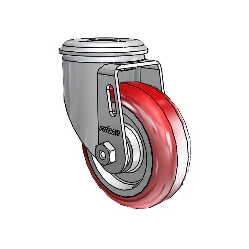 Colson Casters 3.5" x 1.25" HI-TECH Delrin Bearing Caster with 1/2" Hollow Rivet - SKU: 2.03250.91 | Durable, Heavy-Duty Mobility Solution for Industrial & Medical Applications colson-header