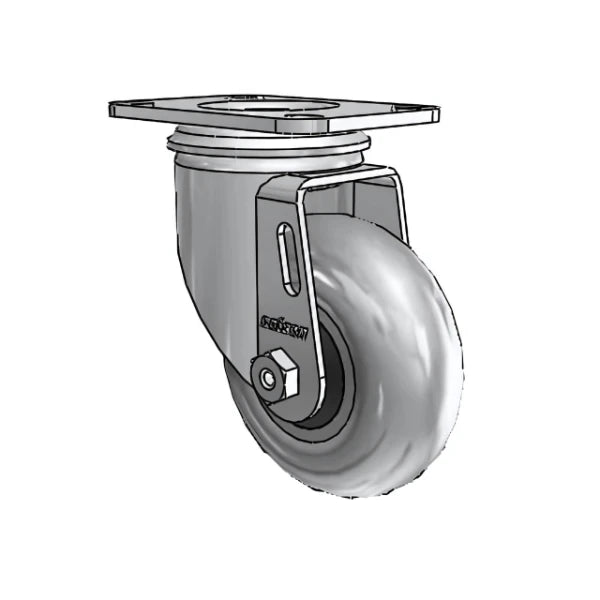 Colson 3.5" Conductive Performa Swivel Caster - 210 lb Capacity, 2.5"x3.625" Top Plate CasterHQ