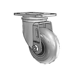 Colson 3.5" x 1.3125" Performa Swivel Caster – 210 lb