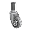 Colson Casters 3.5" x 1.25" Performa Ball Bearing Caster with Expanding Adapter (MTG46) - 1-1/2" to 1-9/16" Inside Dia. Round Tubing Adapter - SKU: 2.03267.445 MTG46 colson-header