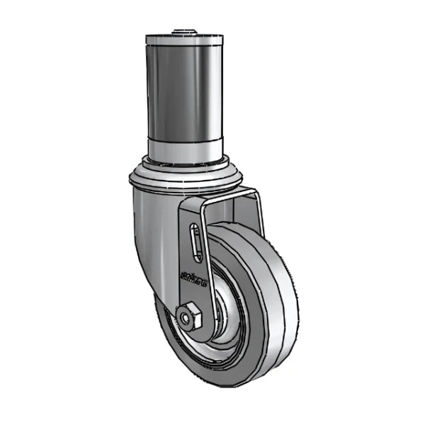 Colson Casters 3.5" x 1.25" Performa Ball Bearing Caster with Expanding Adapter (MTG47) – 1-5/8" to 1-11/16" Inside Diameter, SKU: 2.03267.445 MTG47 – Heavy-Duty Mobility Solution for Industrial & Medical Applications colson-header