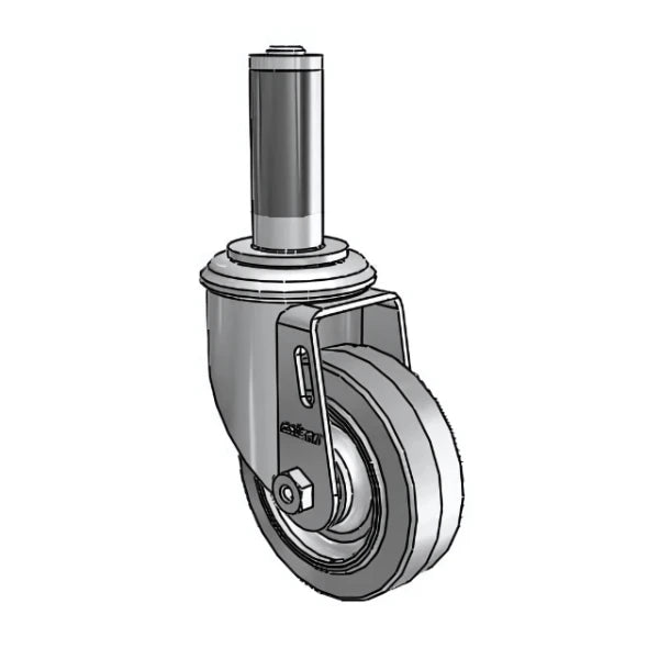 Colson Casters 3.5" x 1.25" Performa Ball Bearing Caster with Expanding Adapter (1" to 1-1/16" Inside Dia. Square Tubing) - SKU: 2.03267.445 MTG52 | Durable, High Load Capacity for Industrial & Medical Applications colson-header
