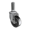 3.5" x 1.25" Polyolefin Delrin Bearing Caster with Expanding Adapter for 1" to 1-1/16" Round Tubing | Durable, Smooth-Running Caster for Industrial Use colson-header