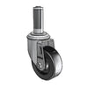 3.5" x 1.25" Polyolefin Delrin Bearing Caster with Expanding Adapter for Square Tubing (1" to 1-1/16" Dia) - 2.03267.53 MTG52 | Durable, Smooth, and Chemical-Resistant Caster for Commercial and Industrial Use colson-header