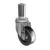 3.5" x 1.25" Polyolefin Delrin Bearing Caster with Expanding Adapter for 1-1/4" to 1-5/16" Square Tubing – High-Duty Industrial Caster – Model 2.03267.53 MTG54 colson-header