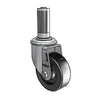 3.5" x 1.25" Polyolefin Ball Bearing Caster with Expanding Adapter (1-1/8" to 1-3/16" Inside Dia. Round Tubing) - Durable & Smooth Performance for Light to Medium-Duty Applications - Model 2.03267.55 MTG43 colson-header