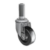 3.5" x 1.25" Polyolefin Ball Bearing Caster with Expanding Adapter (1" to 1-1/16" Inside Dia. Square Tubing) - Heavy Duty, Precision Movement, Industrial Use - Model 2.03267.55 MTG52 colson-header