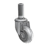 3.5" x 1.3125" Performa Delrin Bearing Caster with 1" to 1-1/16" Inside Dia. Round Tubing Expanding Adapter (MTG42) - Durable, Smooth Performance for Light to Medium-Duty Industrial Applications colson-header