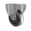 4" x 1.25" Stainless Steel Polyolefin Delrin Bearing Rigid Caster with 2.6875" x 3.625" Mounting Plate - Durable, Corrosion-Resistant Caster for Industrial & Commercial Use (Model 2.04208.53) colson-header