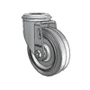 4" x 1.25" Performa Ball Bearing Caster with 1/2" Hollow Rivet - Durable, Smooth Rolling Caster for Light to Medium-Duty Applications - Model 2.04250.445 colson-header