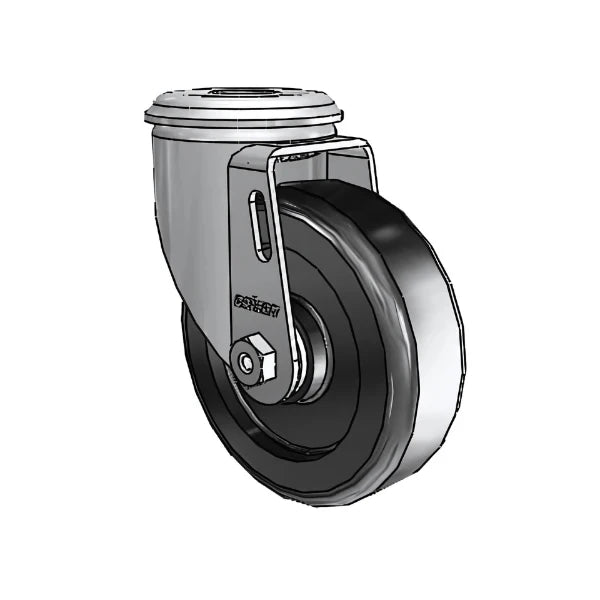 4" x 1.25" Polyolefin Delrin Bearing Caster with 1/2" Hollow Rivet – Durable, Low-Maintenance, Medium-Duty Performance colson-header1