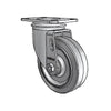 4" x 1.25" Performa Delrin Bearing Caster with 2.5" x 3.625" Plate - Heavy-Duty Mobility Solution for Industrial Carts and Equipment - 2.04256.441 colson-header