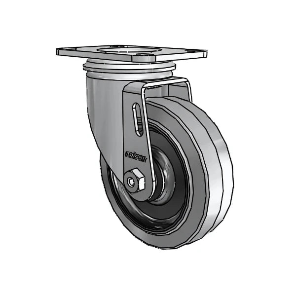 4" x 1.25" Conductive Performa Caster with 2.5" x 3.625" Plate - High-Performance Solution for Electronics Transport | SKU: 2.04256.445 COND colson-header