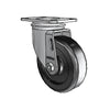 4" x 1.25" Stainless Steel Polyolefin Ball Bearing Caster with 2.5" x 3.625" Mounting Plate - Medium Duty for Commercial & Light Industrial Use | Model 2.04256.55 colson-header