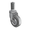 Colson Casters 4" x 1.25" Performa Delrin Bearing Caster with Expanding Adapter (MTG54) for 1-1/4" to 1-5/16" Square Tubing - SKU: 2.04267.441 MTG54 colson-header