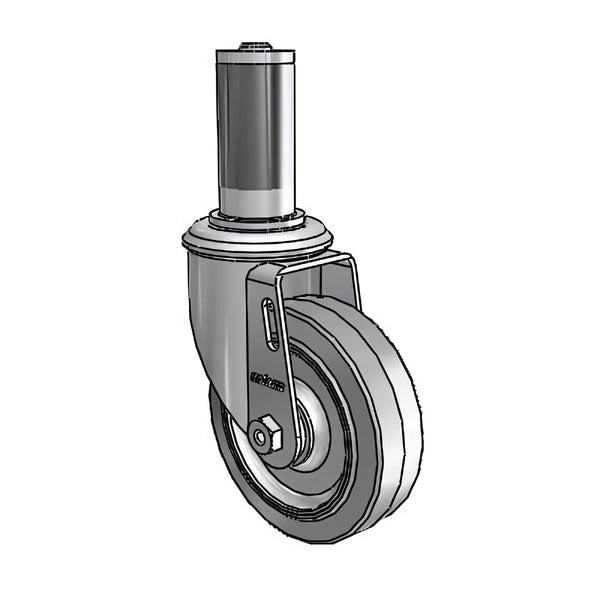 Colson Casters 4" x 1.25" Performa Ball Bearing Caster with Expanding Adapter for 1-1/4" to 1-5/16" Round Tubing - SKU: 2.04267.445-MTG44 | Heavy-Duty, Durable, Versatile Mobility Solution colson-header