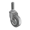 4" x 1.25" Performa Ball Bearing Caster with Expanding Adapter (MTG51) – 7/8" to 15/16" Inside Dia. Square Tubing – Durable, Smooth-rolling for Industrial & Commercial Applications – Model 2.04267.445 MTG51 colson-header