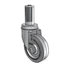 Colson Casters 4" x 1.25" Performa Ball Bearing Caster with Expanding Adapter (MTG54) for 1-1/4" to 1-5/16" Square Tubing - SKU: 2.04267.445 MTG54 colson-header