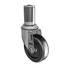 Colson Casters 4" x 1.25" Polyolefin Delrin Bearing Caster with Expanding Adapter (MTG46) for 1-1/2" to 1-9/16" Round Tubing - SKU: 2.04267.53 MTG46 colson-header