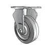 4" x 1.25" Stainless Steel Rigid Caster with Delrin Bearings | Heavy-Duty 2.5" x 3.625" Plate - Model 2.04408.444 for Industrial Applications colson-header1