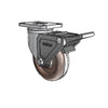 4" x 1.25" Stainless Steel Thermo Plain Caster with Top Lock - Durable and Versatile 2.5" x 3.625" Plate for Enhanced Mobility in Commercial and Industrial Applications - Model 2.04456.52 HT BRK2 colson-header1