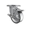 4" x 1.25" Stainless ThermoTech Teflon Side-Lock Caster - Durable High-Performance Wheel with 2.5" x 3.625" Plate for Industrial Applications | Model 2.04456.613 H BRK1 colson-header1