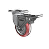Colson Casters Stainless 4" x 1.25" HI-TECH Delrin Bearing Caster with Top Lock – 2.5" x 3.625" Plate - SKU: 2.04456.944 BRK2 | Heavy-Duty, Reliable Mobility Solutions for Industrial and Medical Use colson-header