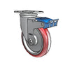 5" x 1.25" Stainless HI-TECH Ball Bearing Direction Lock Caster with 2.5" x 3.625" Plate - Durable Mobility Solution for Heavy-Duty Equipment and Industrial Carts - 2.05156.95 colson-header