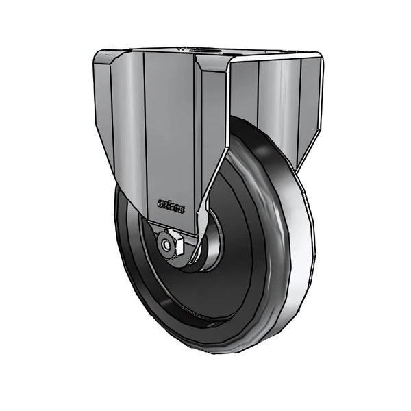 Colson Casters 5" x 1.25" Polyolefin Delrin Bearing Rigid Caster with 2.6875" x 3.625" Plate - SKU: 2.05208.53 | Heavy-Duty Industrial Caster for Medical, Equipment, and Industrial Applications colson-header
