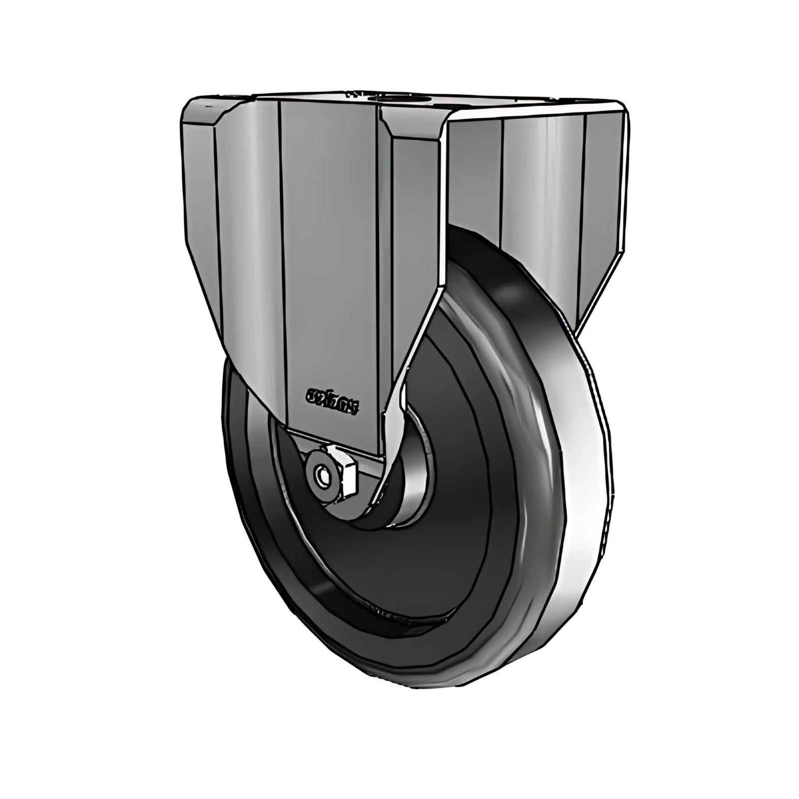 Colson Casters 5" Polyolefin Ball Bearing Rigid Caster with 2.6875" x 3.625" Plate - SKU: 2.05208.55 | Durable, Smooth, Heavy-Duty Caster for Industrial & Commercial Use colson-header